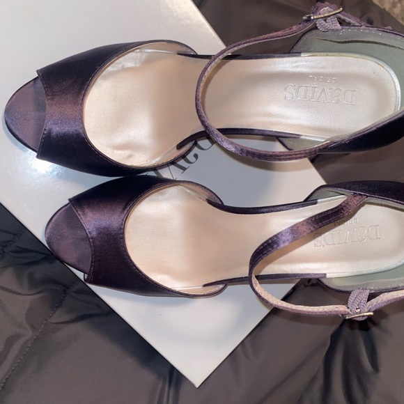 David’s Bridal Dyeable Heels - Picture 3 of 3